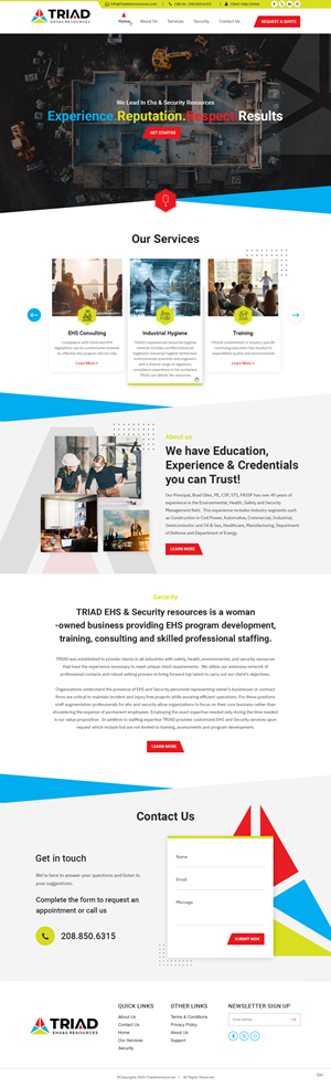 Web Design by pb for this project | Design: #33382640