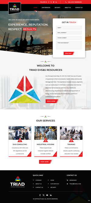 Web Design by pb for this project | Design: #33382643