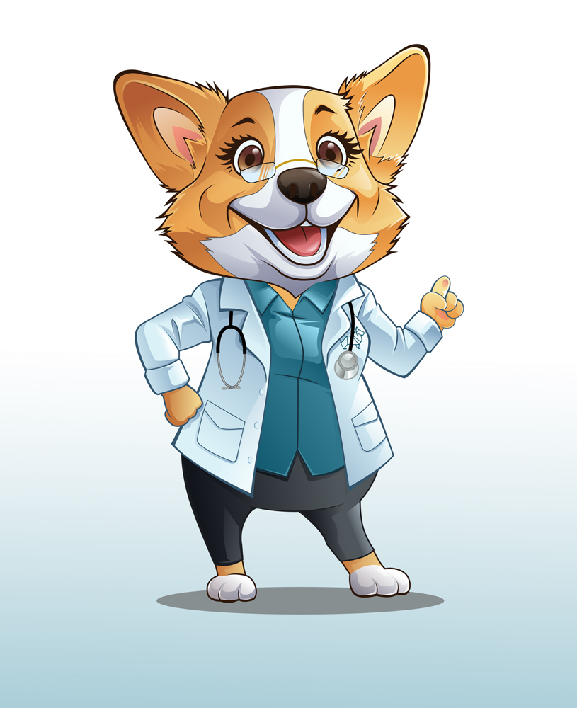Maskottchen-Design von icirotrisna für Melbourne Dog Clinic | Design #33387297