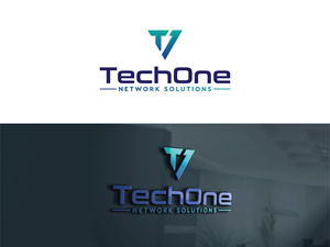 Logo Design by 439 Creations for TechOne Network Solutions | Design: #33380379