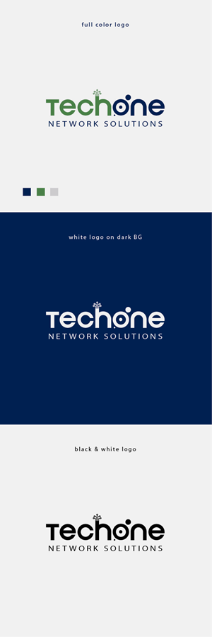 Logo Design by Lammy for TechOne Network Solutions | Design #33392444