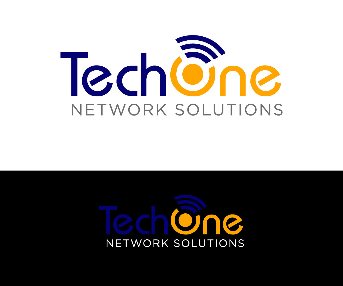 Logo Design by Kavth for TechOne Network Solutions | Design #33446184