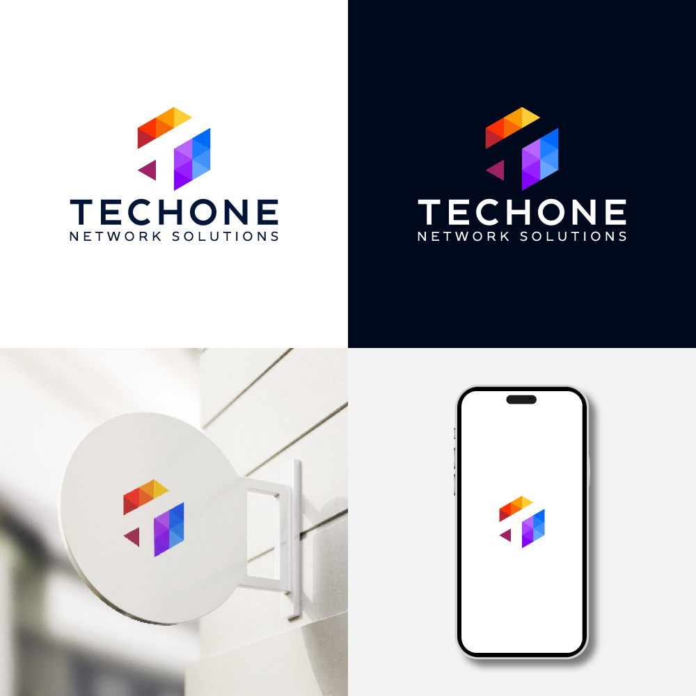 Diseño de Logo por MD SHANAWAS7 para TechOne Network Solutions | Diseño #33383609
