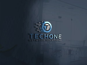 Logo Design by MD SHANAWAS7 for TechOne Network Solutions | Design: #33387729