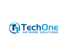 Logo Design by renderman for TechOne Network Solutions | Design #33379720