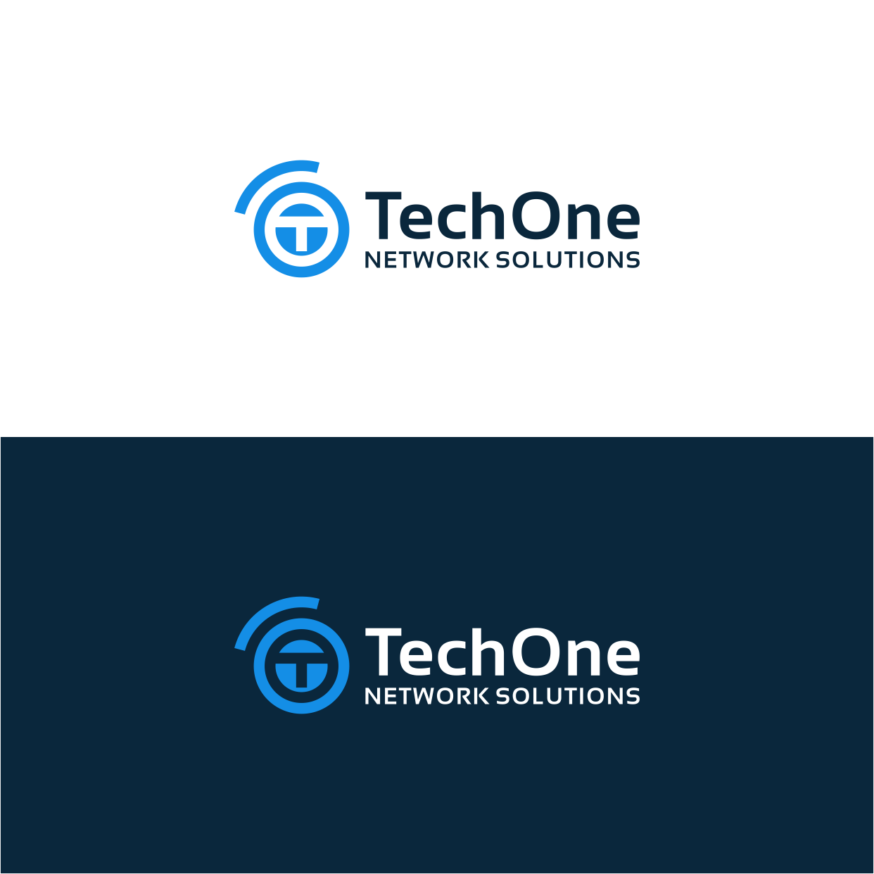 Logo Design by Kaze56 for TechOne Network Solutions | Design #33397552