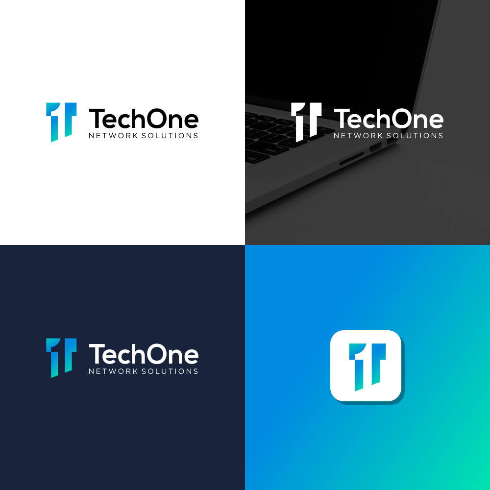 Logo Design by nick nicky for TechOne Network Solutions | Design #33381188