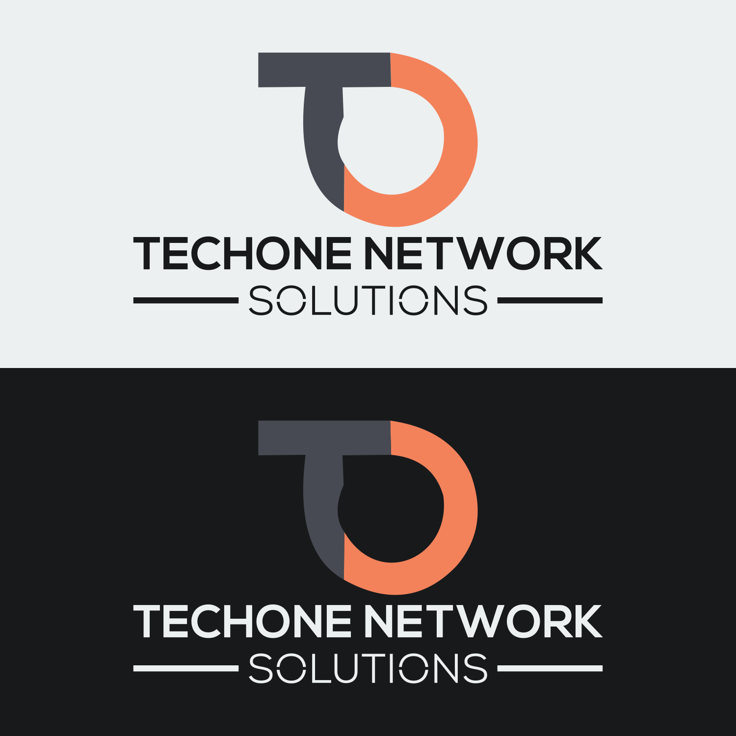 Logo Design by pusing for TechOne Network Solutions | Design #33381423