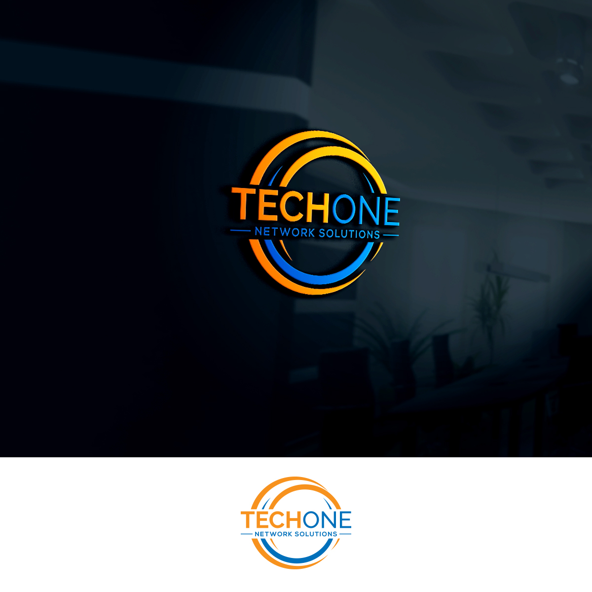 Logo Design by aira maira for TechOne Network Solutions | Design #33383076