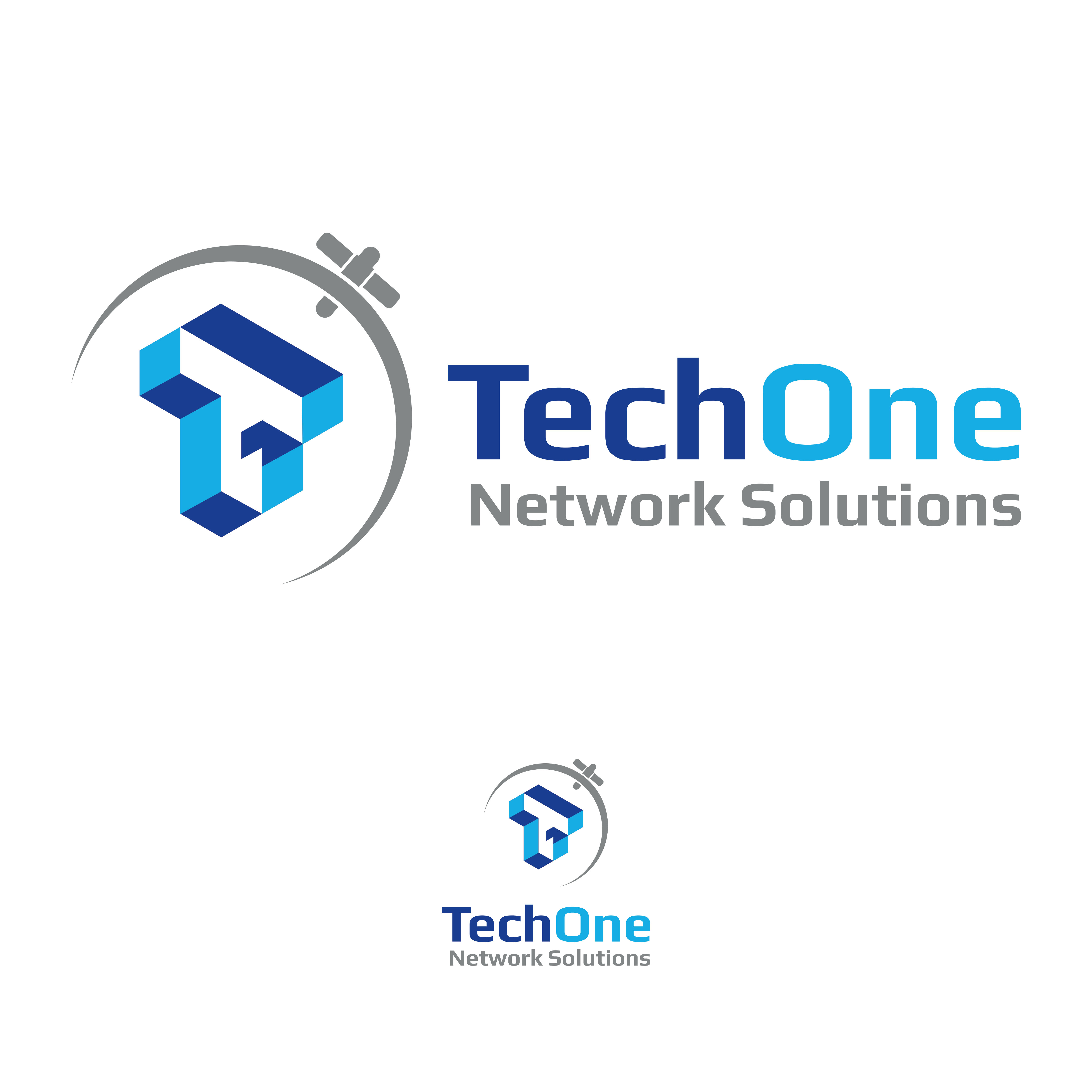 Logo Design by Mahera23 for TechOne Network Solutions | Design #33422641