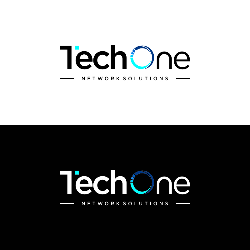 Logo Design by bulbull for TechOne Network Solutions | Design #33389463