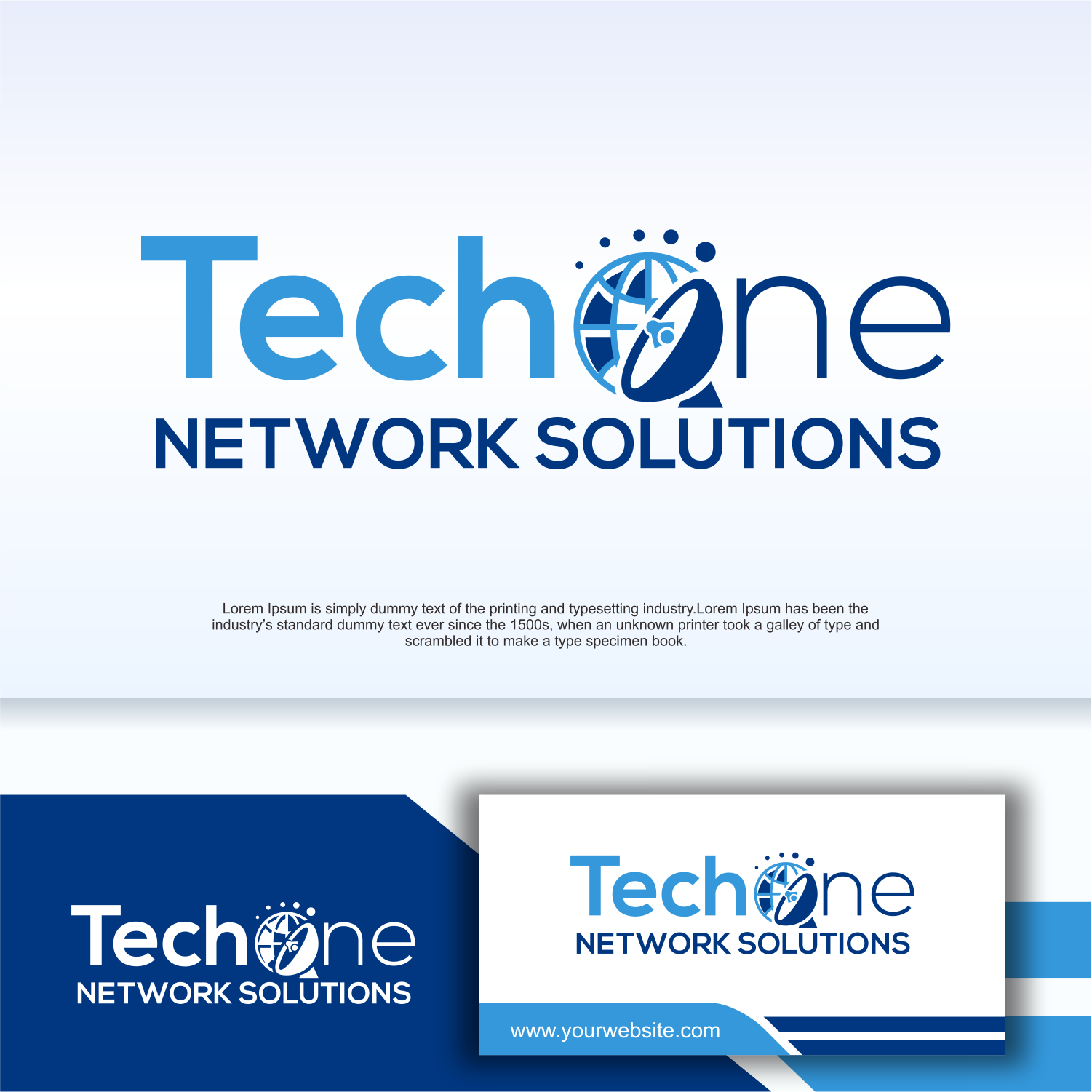 Logo Design by Apache Kretek for TechOne Network Solutions | Design #33394883