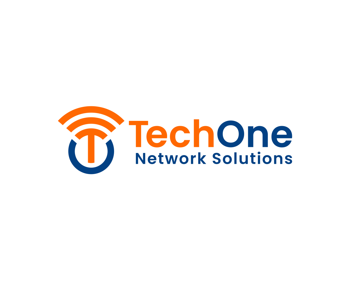 Diseño de Logo por gogastudio para TechOne Network Solutions | Diseño #33420854