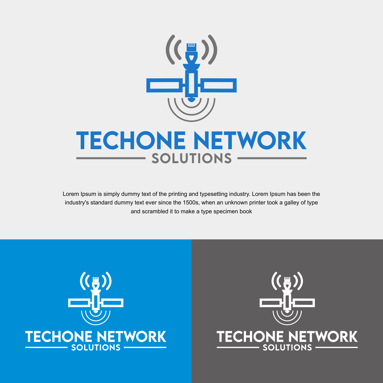 Logo Design by EHA DESIGN  for TechOne Network Solutions | Design #33388687