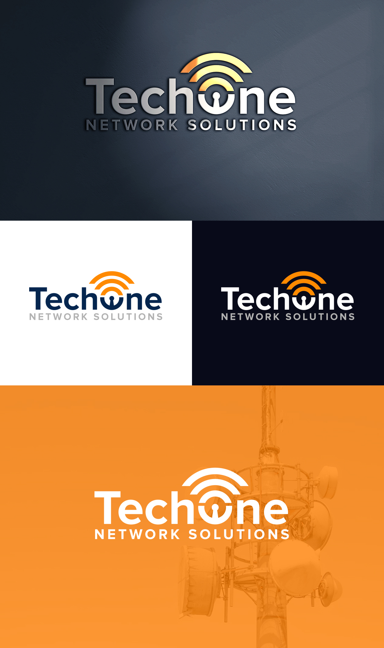 Logo Design by BehindSymbols for TechOne Network Solutions | Design #33409130