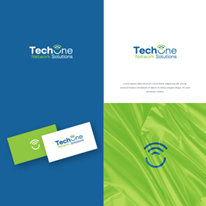 Logo Design by victipedia for TechOne Network Solutions | Design: #33392633