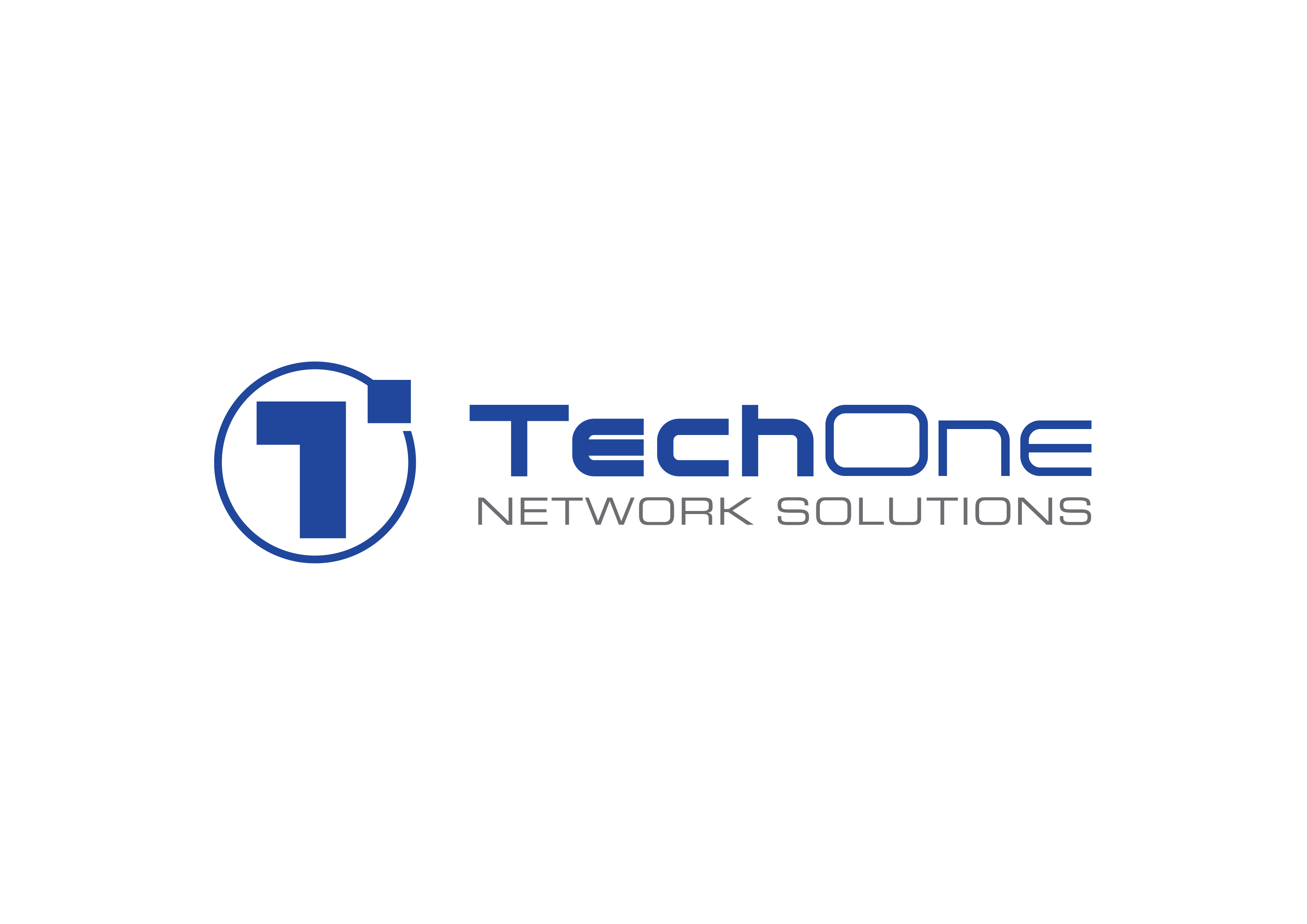 Logo Design by Grafactory for TechOne Network Solutions | Design #33387105