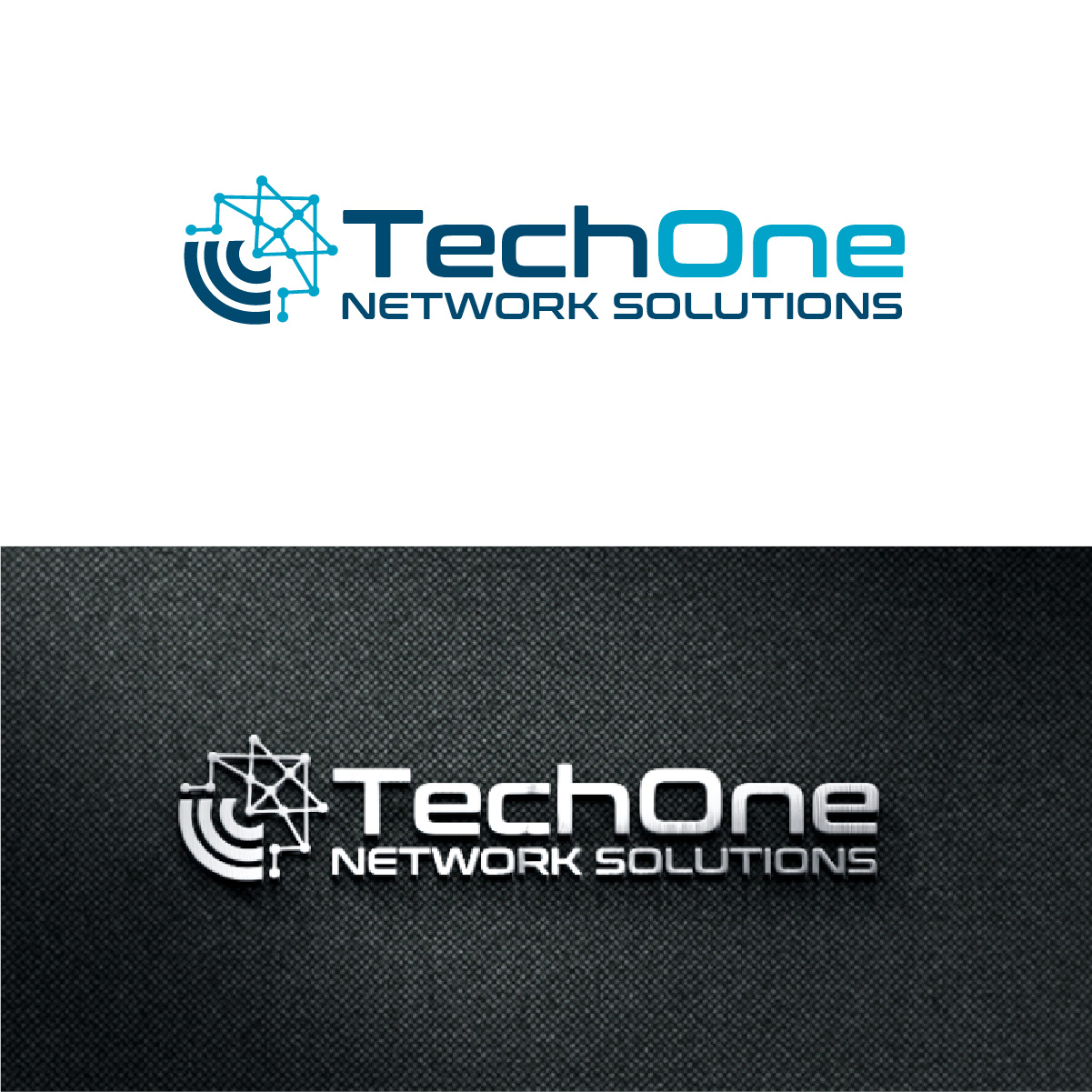 Logo Design by fly  design for TechOne Network Solutions | Design #33388398