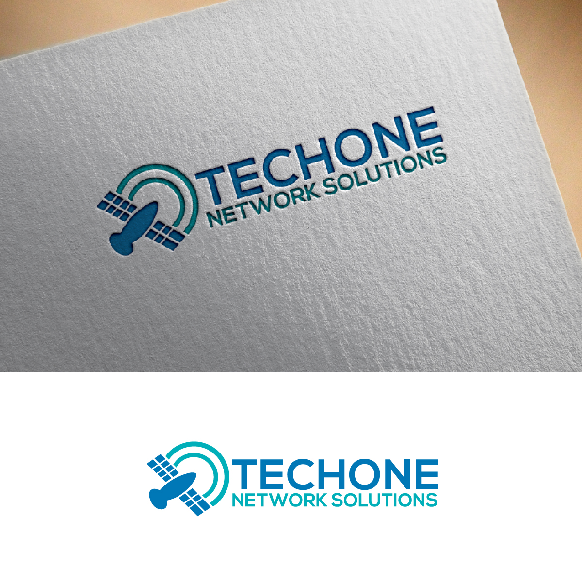 Logo Design by fly  design for TechOne Network Solutions | Design #33388482