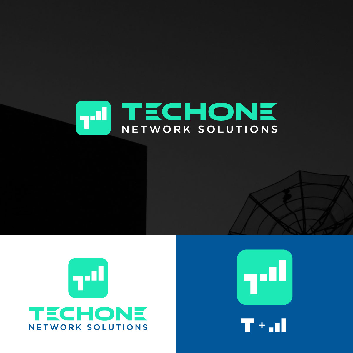Logo Design by SHbro for TechOne Network Solutions | Design #33394267