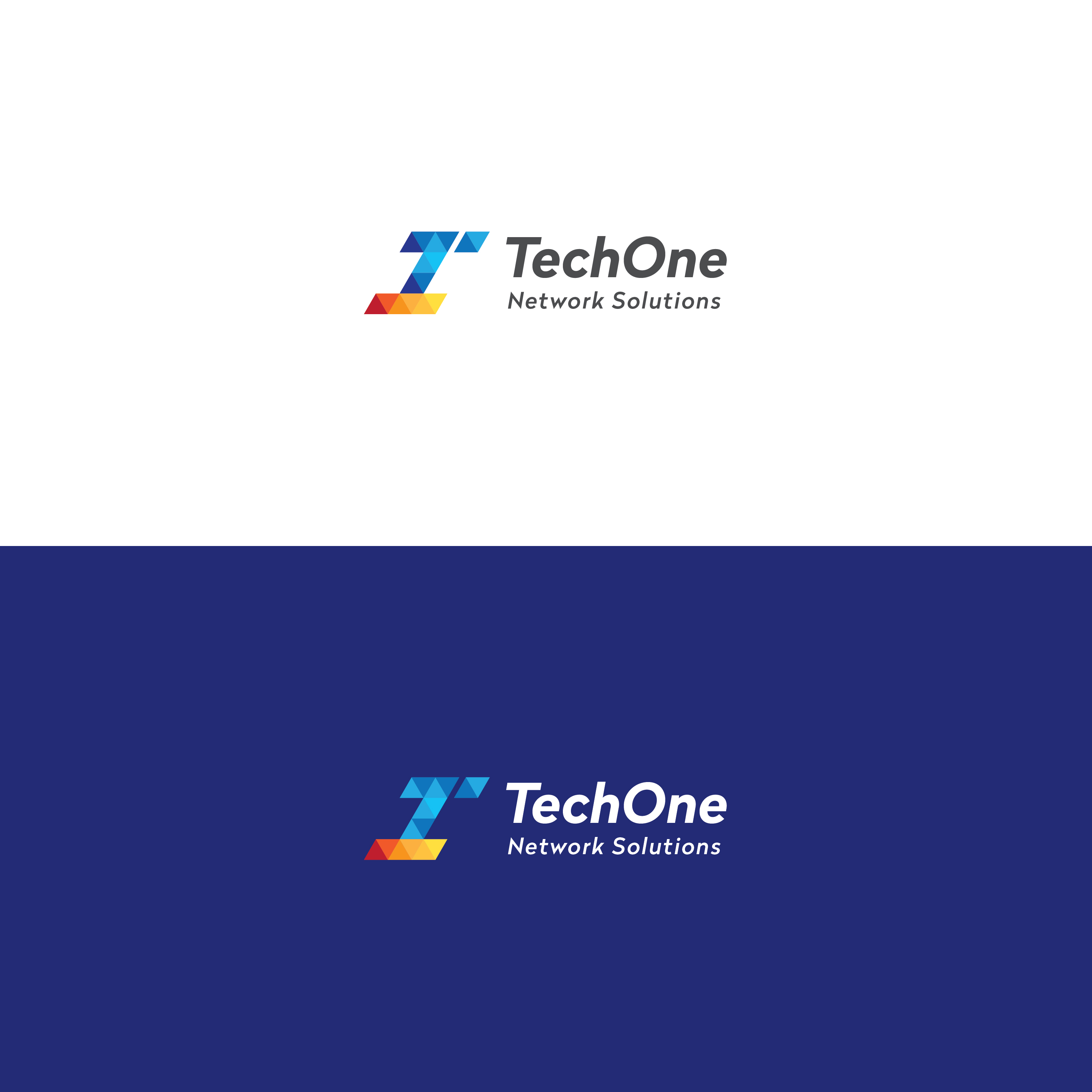 Logo Design by Muhammad Imran 3 for TechOne Network Solutions | Design #33380300