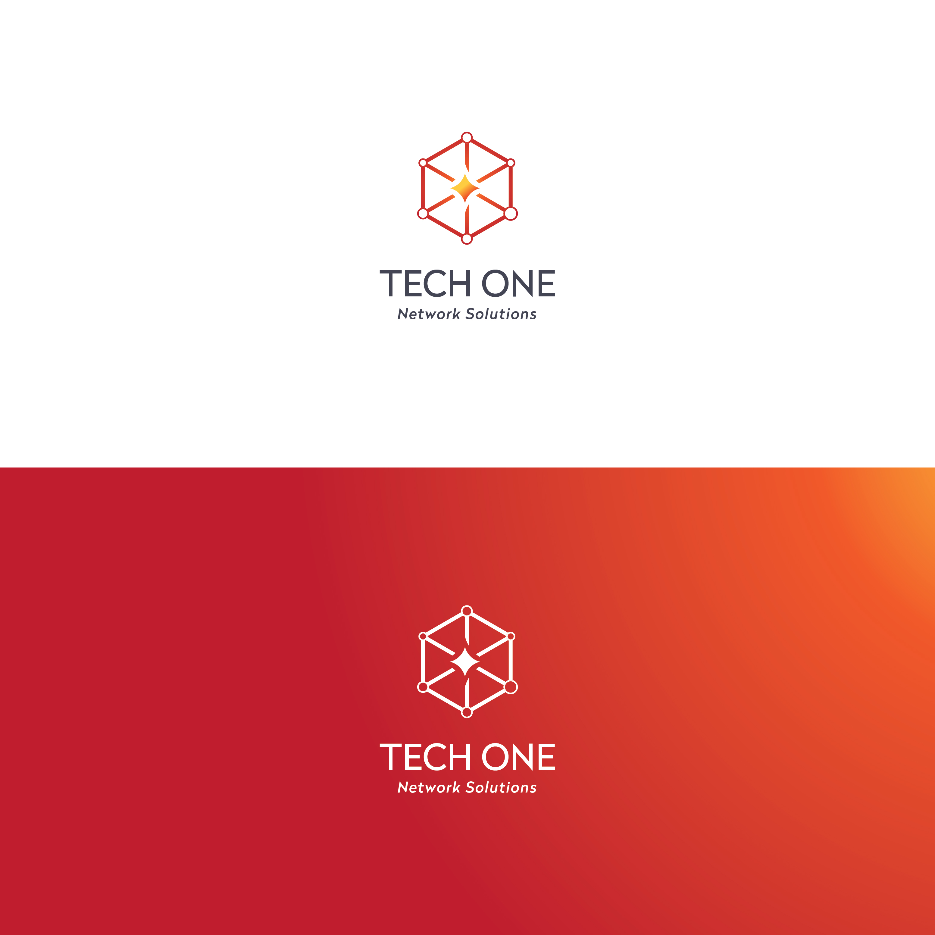 Logo Design by Muhammad Imran 3 for TechOne Network Solutions | Design #33380301