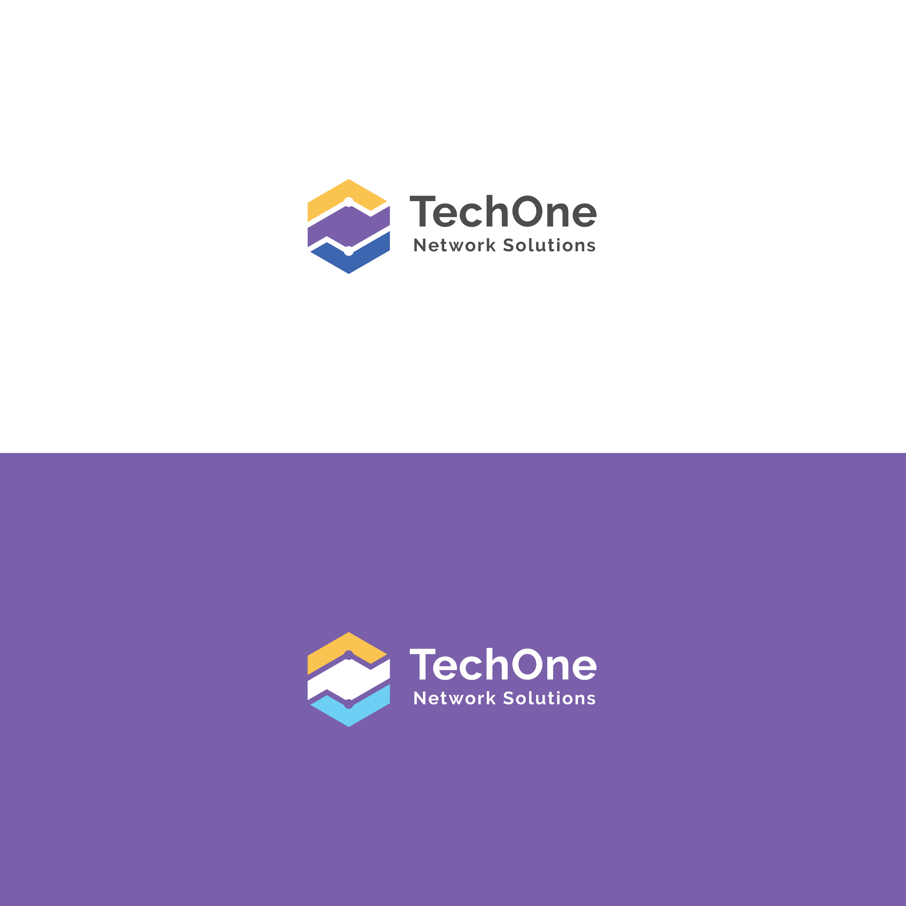Logo Design by Muhammad Imran 3 for TechOne Network Solutions | Design #33380303
