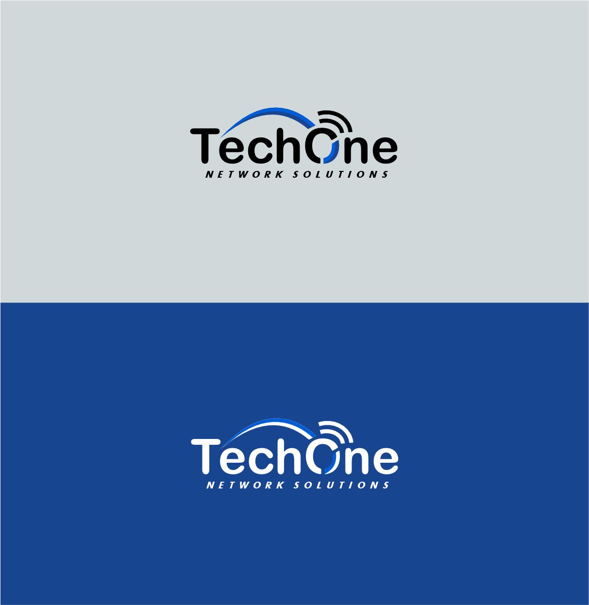 Logo Design by radityahermanto 2 for TechOne Network Solutions | Design #33423115