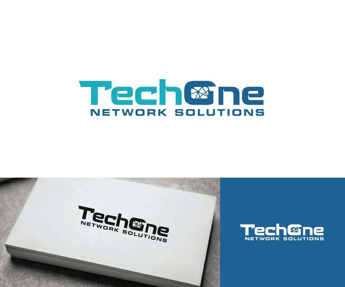 Logo Design by Ansh Design for TechOne Network Solutions | Design #33381680