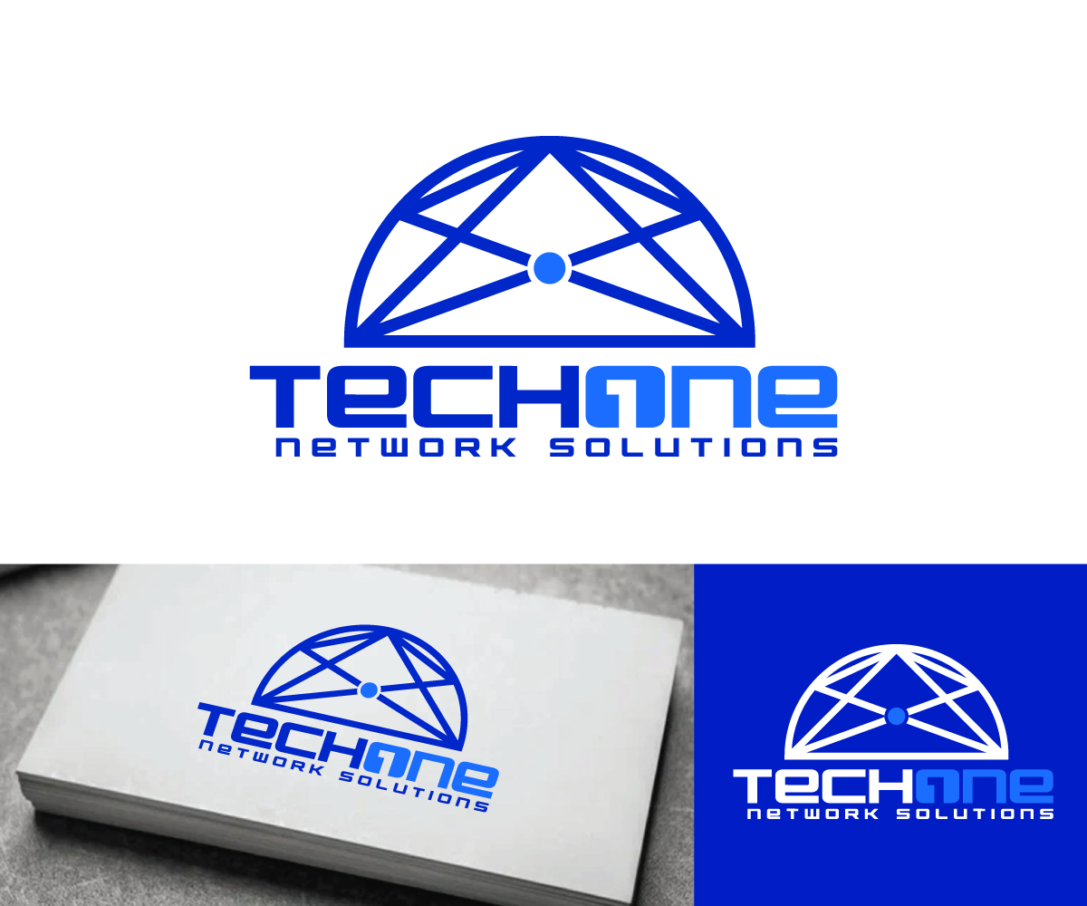 Logo Design by Ansh Design for TechOne Network Solutions | Design #33382147