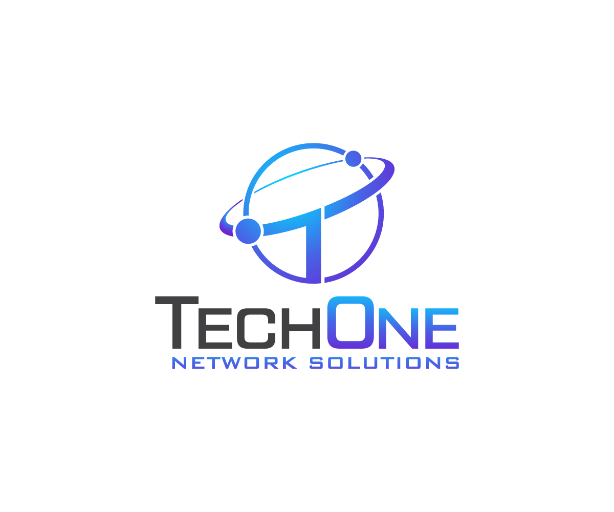 Logo Design by Ansh Design for TechOne Network Solutions | Design #33386237