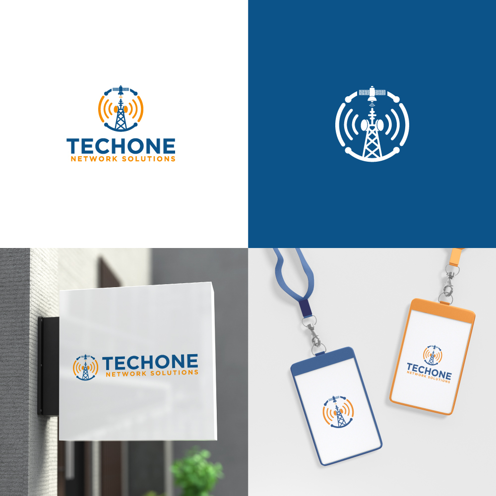 Logo Design by Tan-D for TechOne Network Solutions | Design #33388136