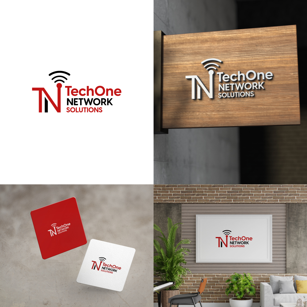 Diseño de Logo por Tan-D para TechOne Network Solutions | Diseño #33388137