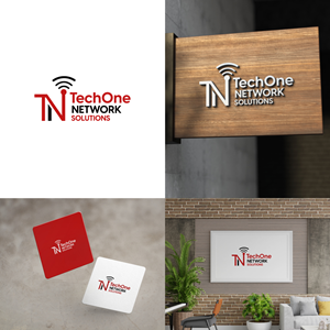Logo Design by Tan-D for TechOne Network Solutions | Design: #33388137