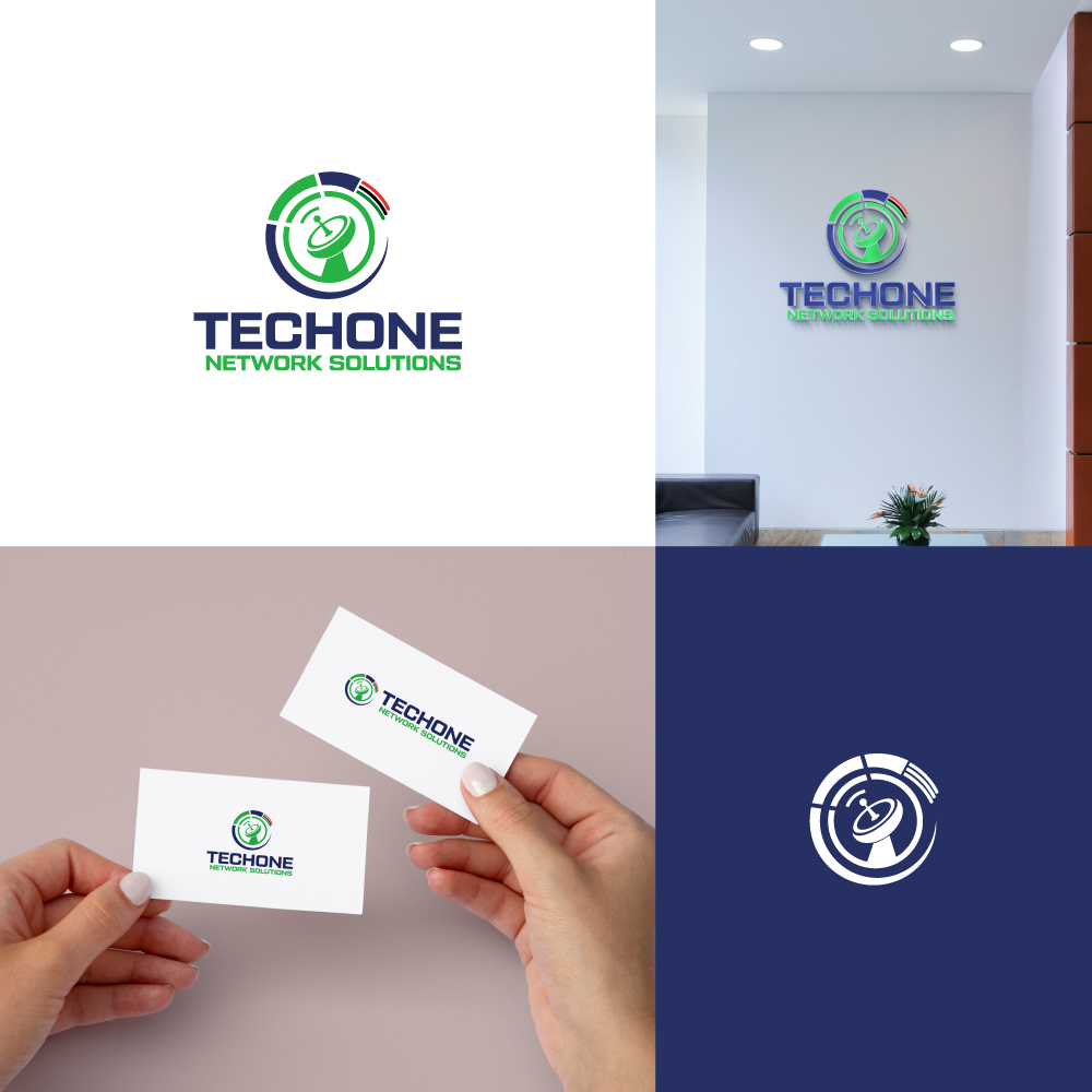 Logo Design by Tan-D for TechOne Network Solutions | Design #33388138