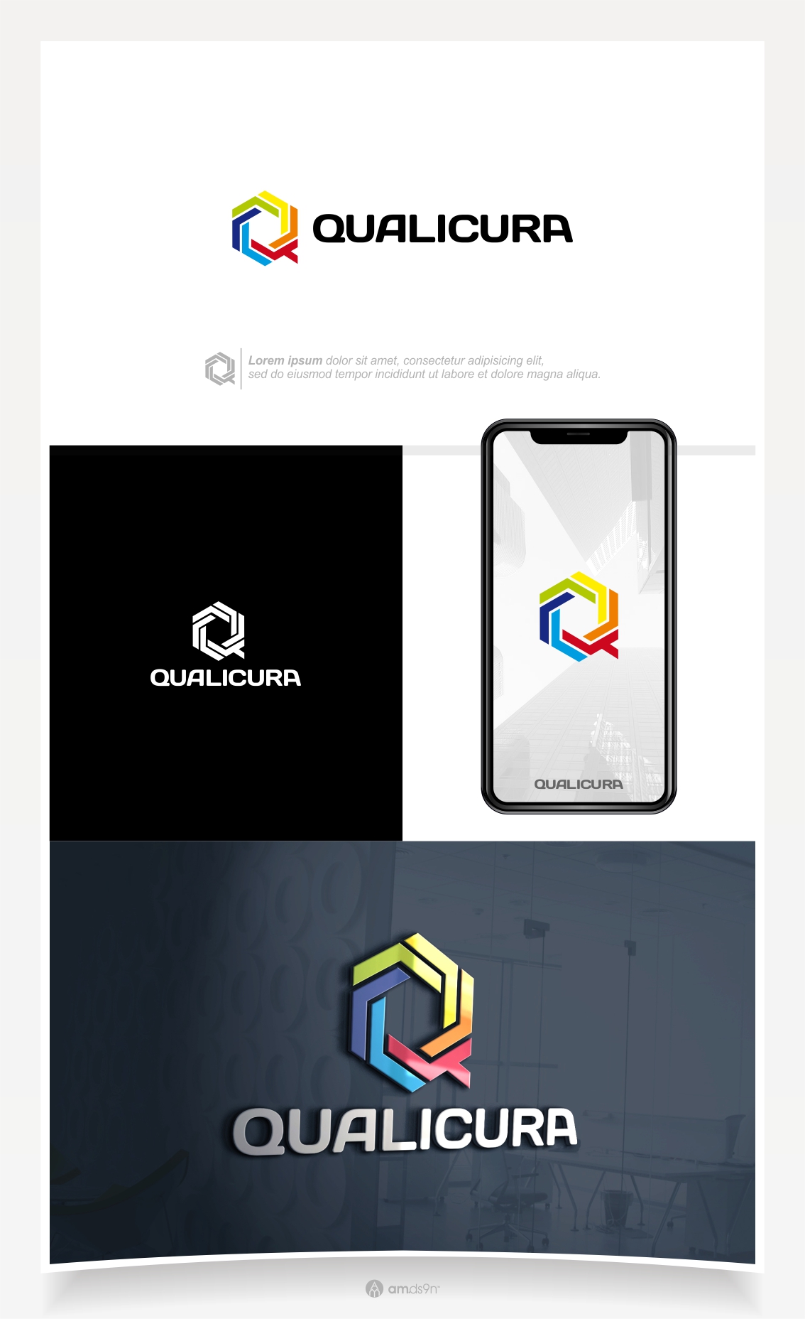 Logo Design by AM ds9n™ for    Qualicura GmbH & Co. KG | Design #33386652