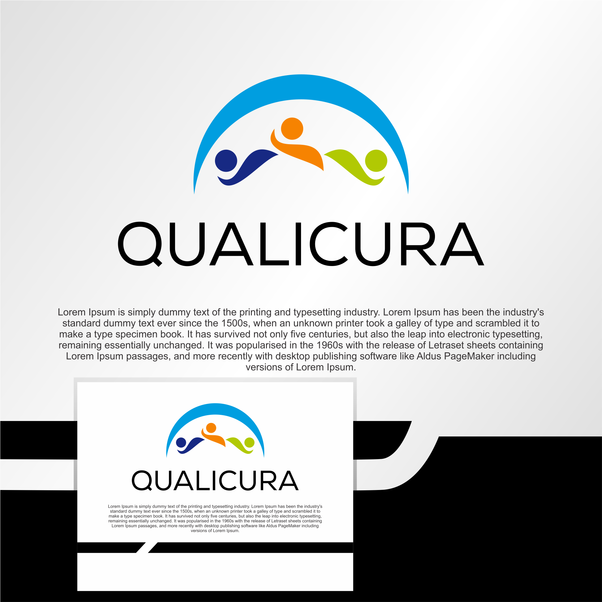 Diseño de Logo por diego costa para    Qualicura GmbH & Co. KG | Diseño #33385637
