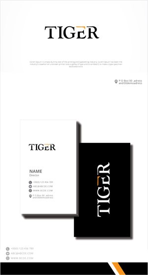 Logo Design by zebronicgraphic for Tiger Management, LLC | Design: #33388056
