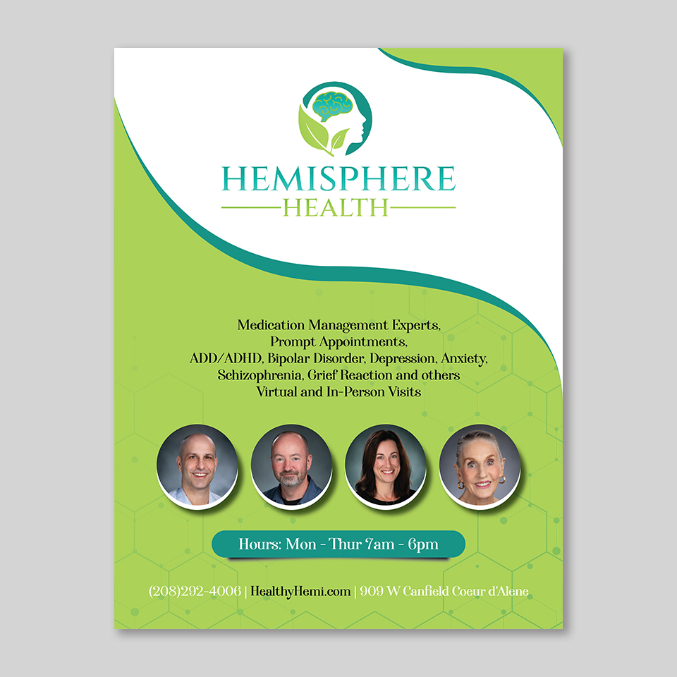 Design Publicitaire par YourLogoMaster pour Hemisphere Health | Design #33389365