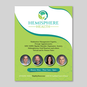 Advertisement Design by YourLogoMaster for Hemisphere Health | Design: #33389365