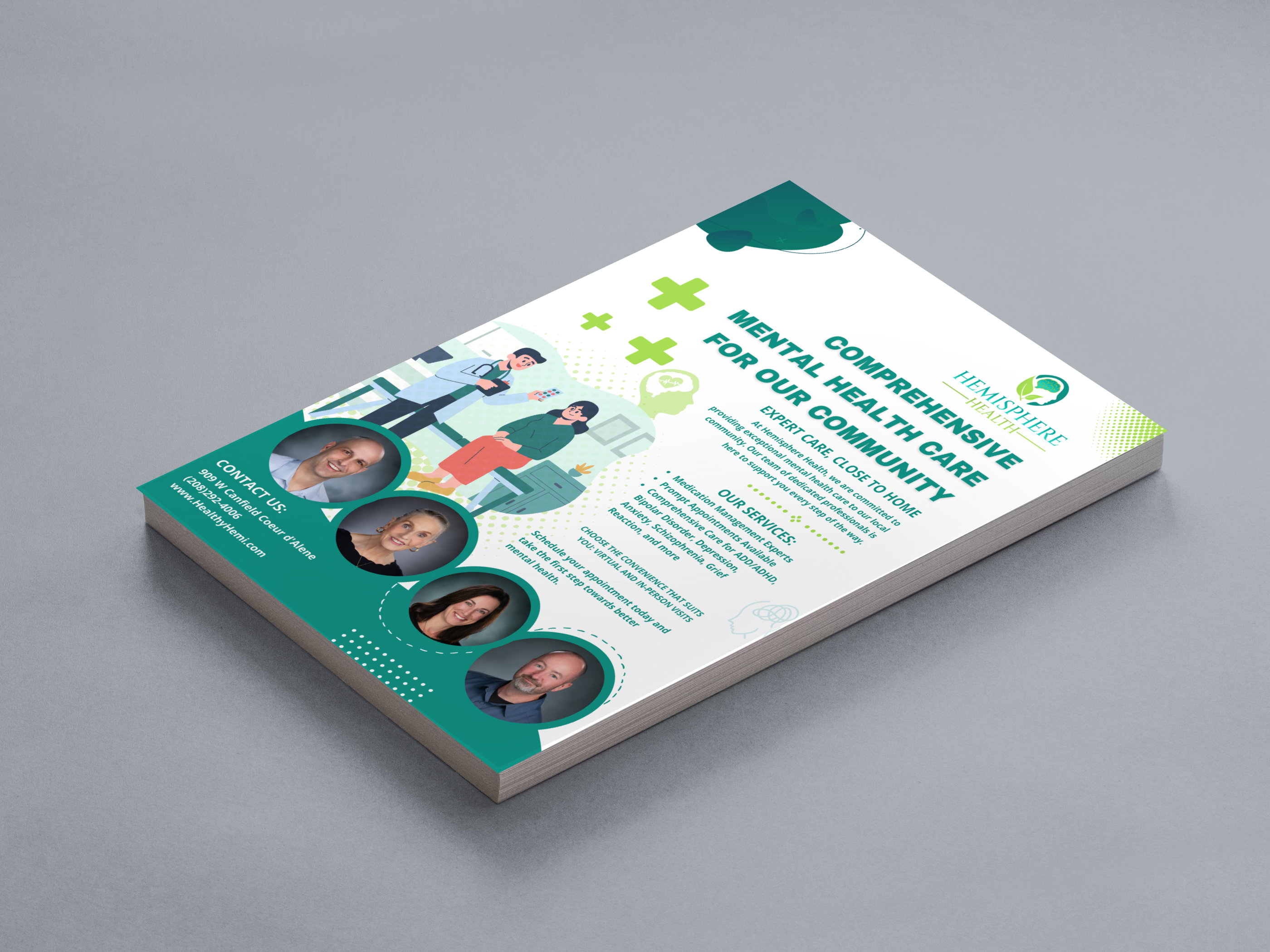 Advertisement Design by Custom A for Hemisphere Health | Design #33389729