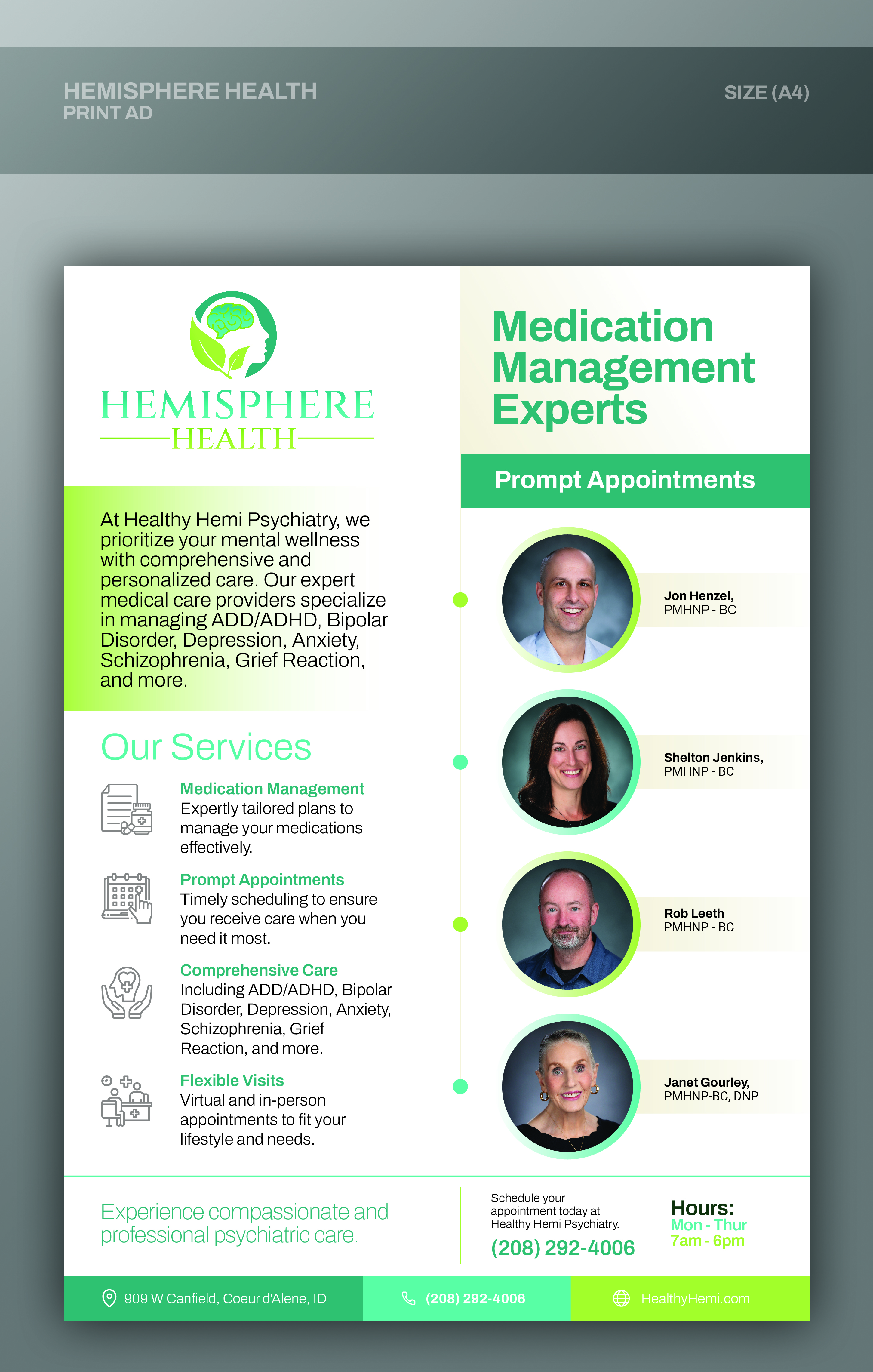 Werbe-Design von Impressive Sol für Hemisphere Health | Design #33390605