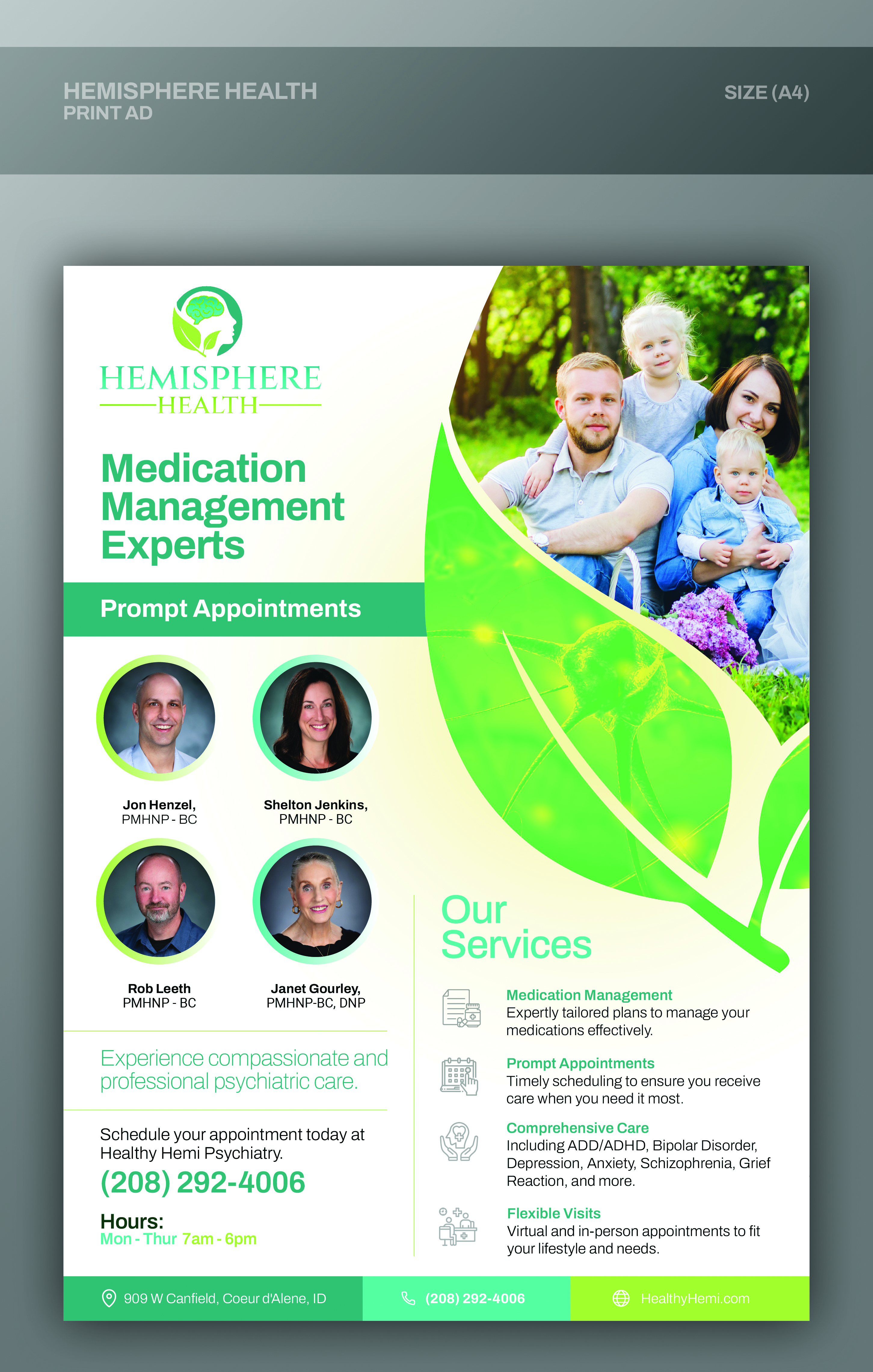 Werbe-Design von Impressive Sol für Hemisphere Health | Design #33390606