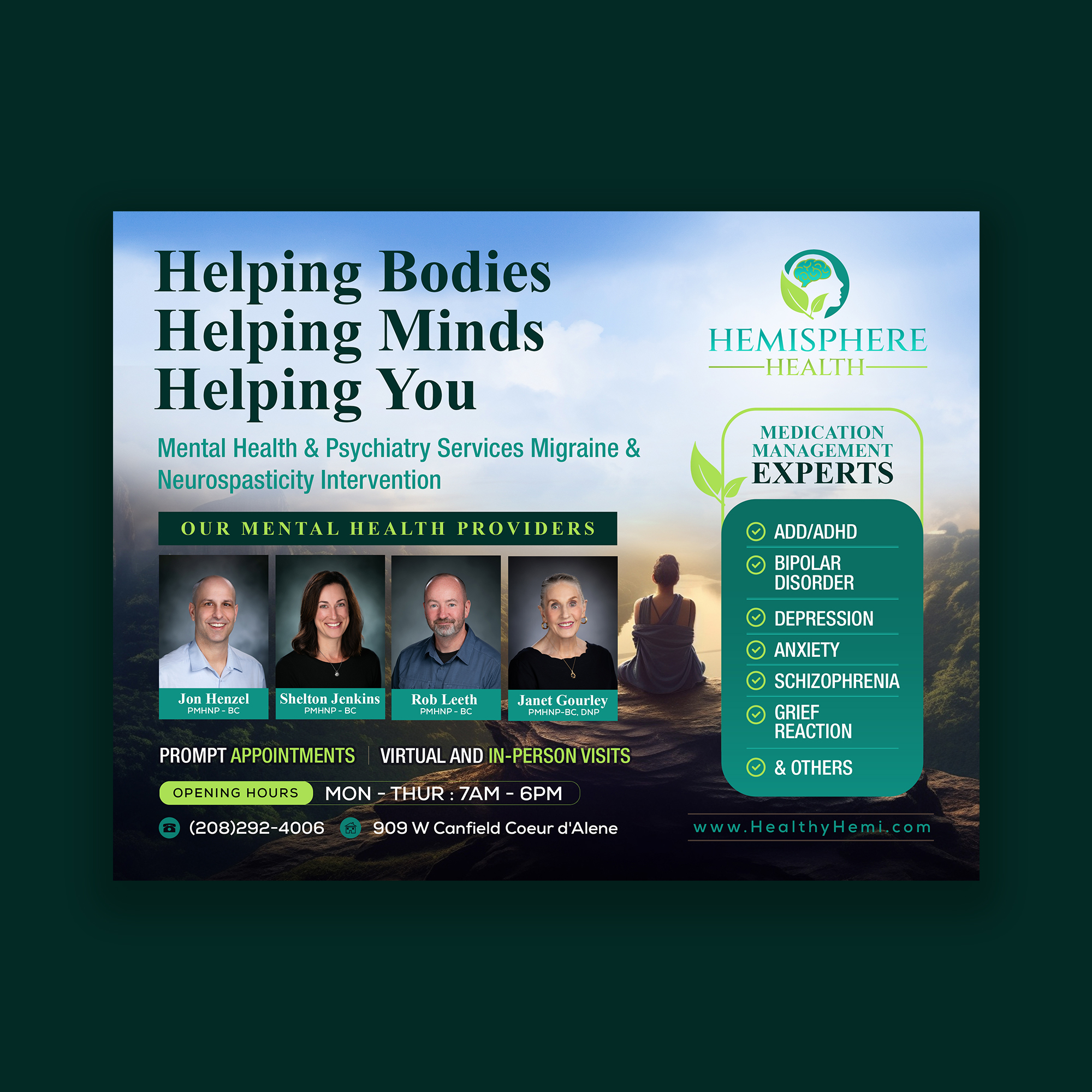 Advertisement Design by debdesign for Hemisphere Health | Design: #33386216