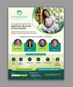 Advertisement Design by debdesign for Hemisphere Health | Design: #33386329