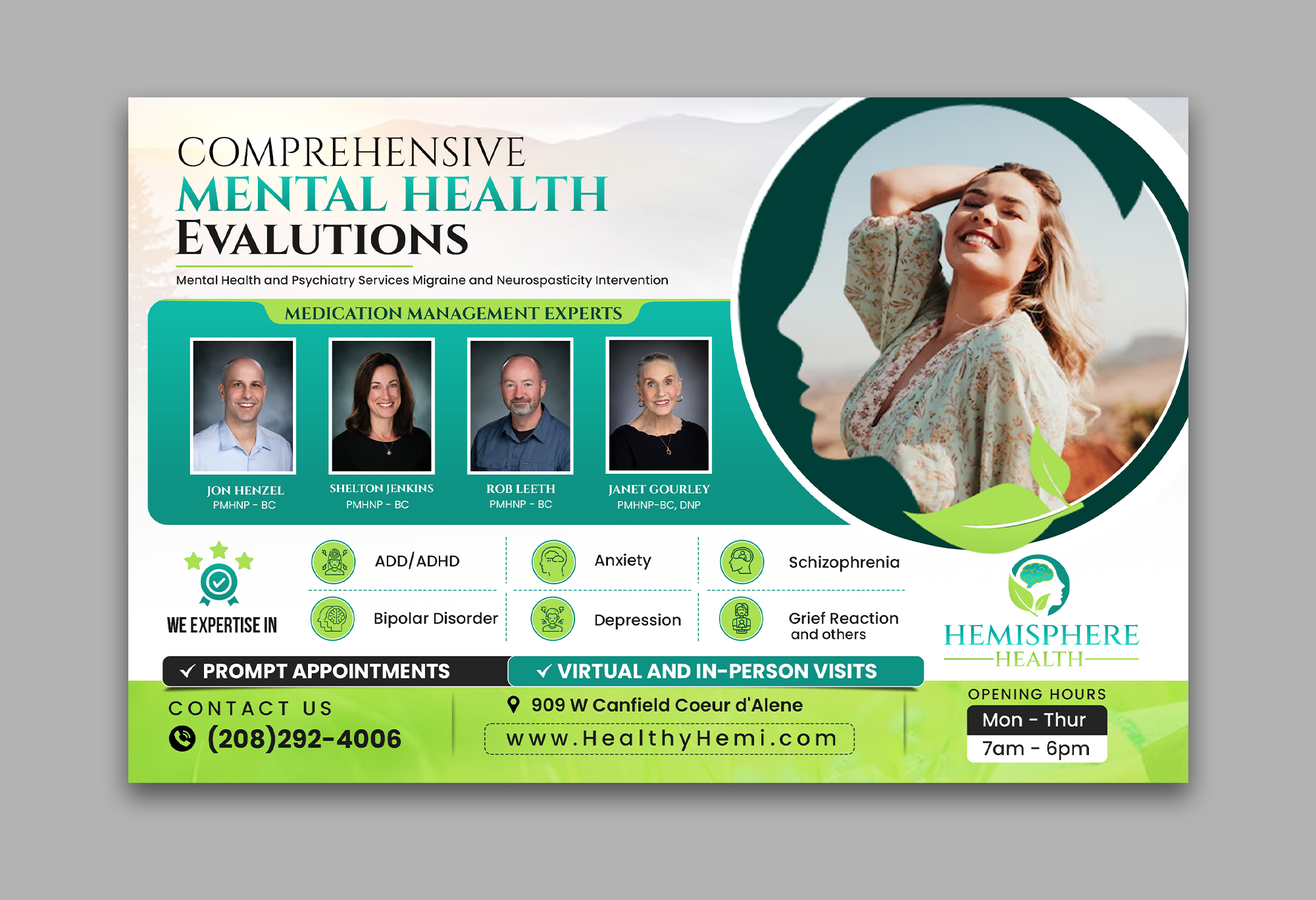 Advertisement Design by debdesign for Hemisphere Health | Design #33386583