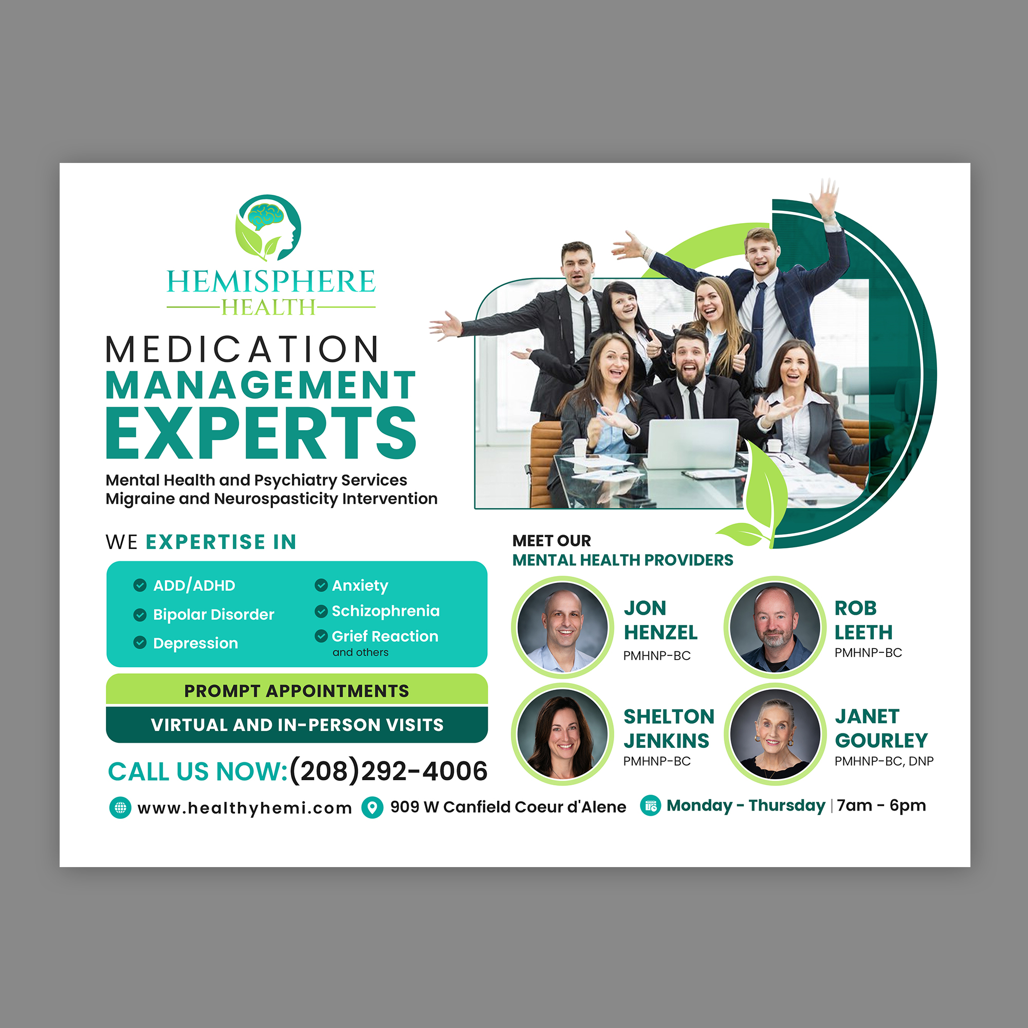 Design Publicitaire par debdesign pour Hemisphere Health | Design #33386649