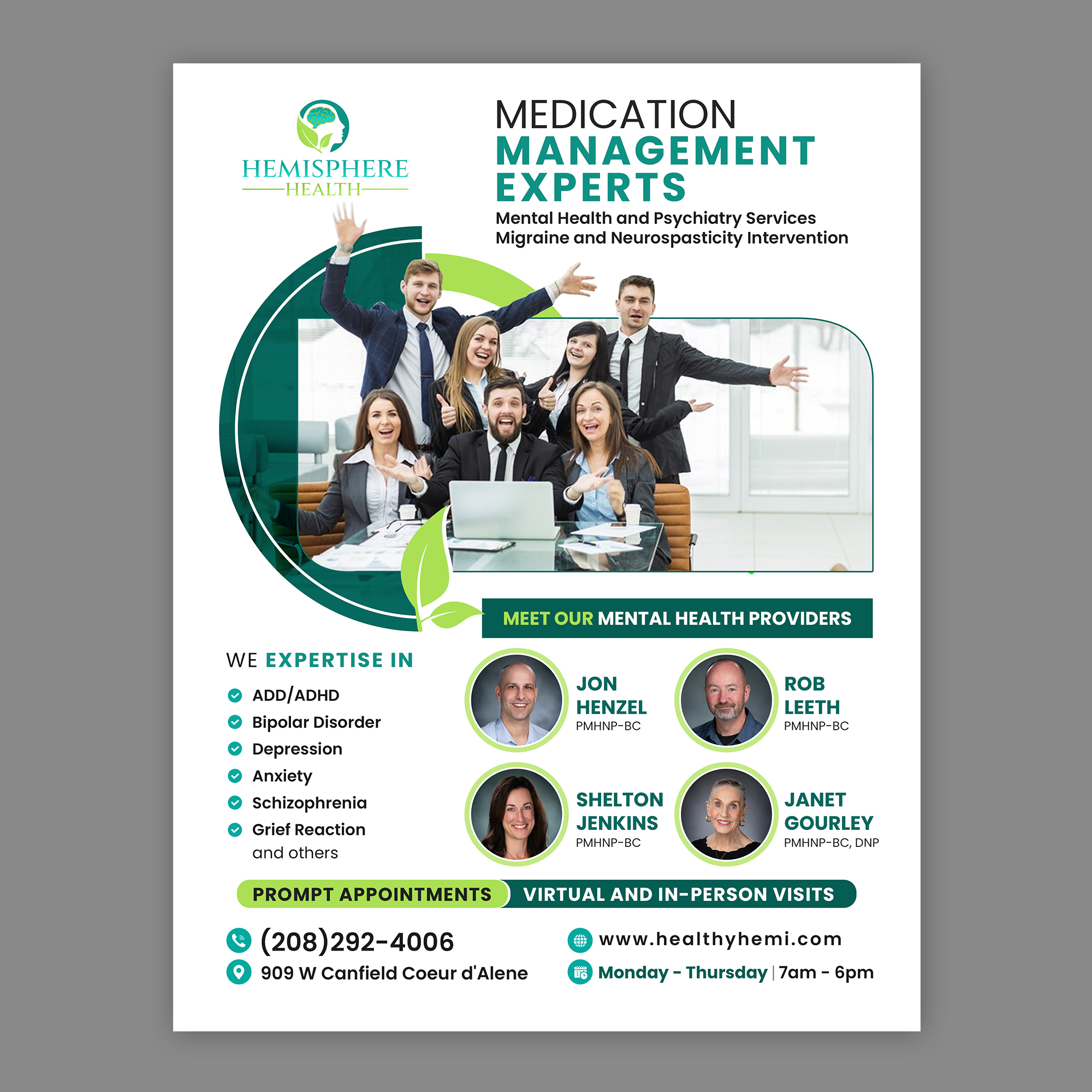 Design Publicitaire par debdesign pour Hemisphere Health | Design #33386650