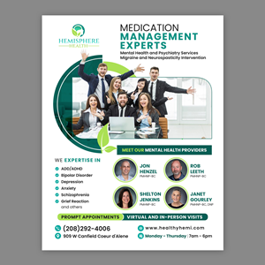 Advertisement Design by debdesign for Hemisphere Health | Design: #33386650