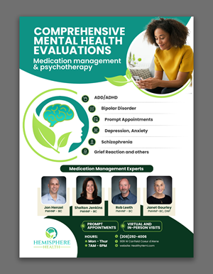 Advertisement Design by debdesign for Hemisphere Health | Design: #33386669